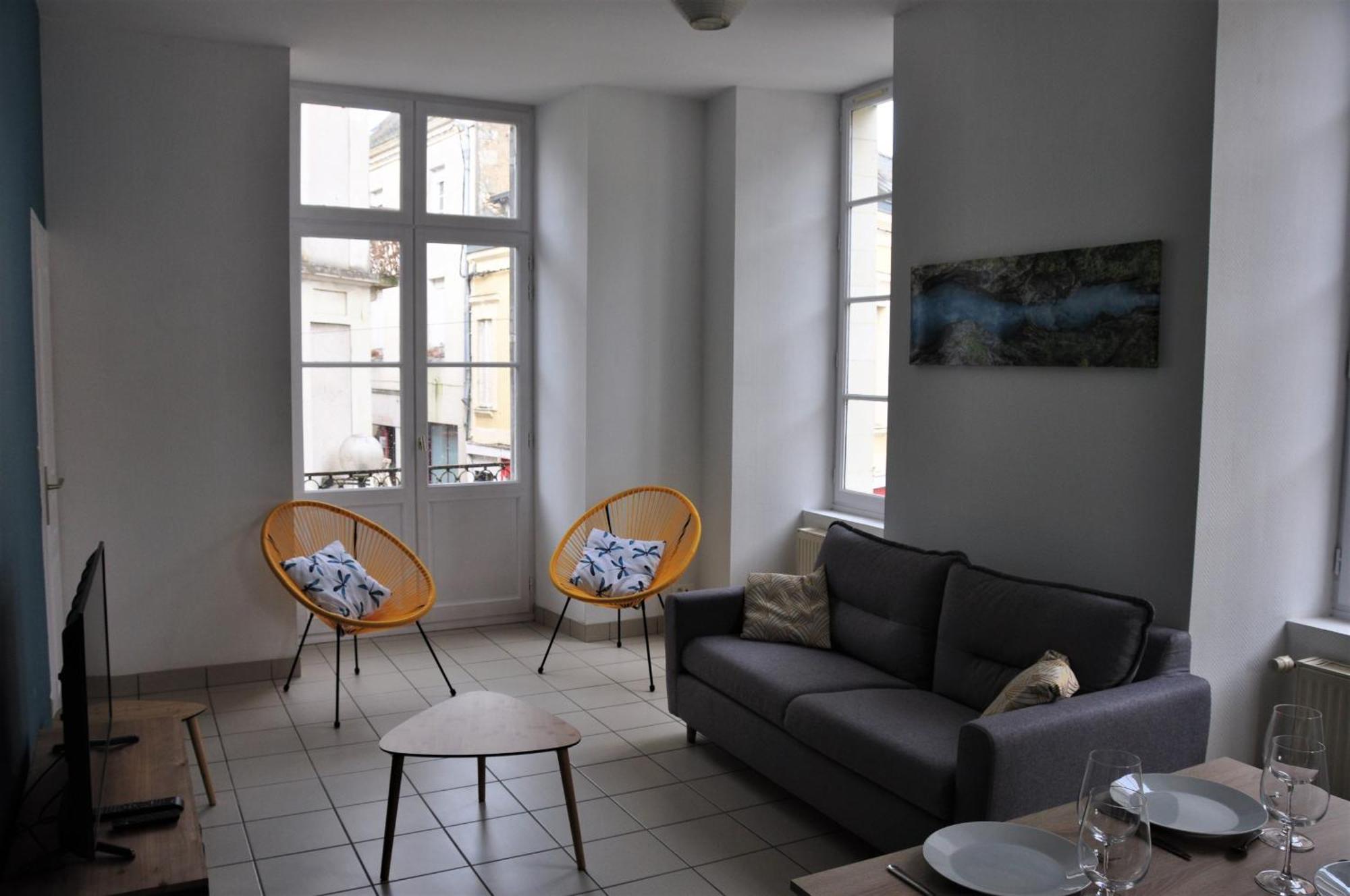 Nid Douillet 4Places 2Lits Coeur De Ville Logement Hote-Zen Wifi Segré Exterior foto